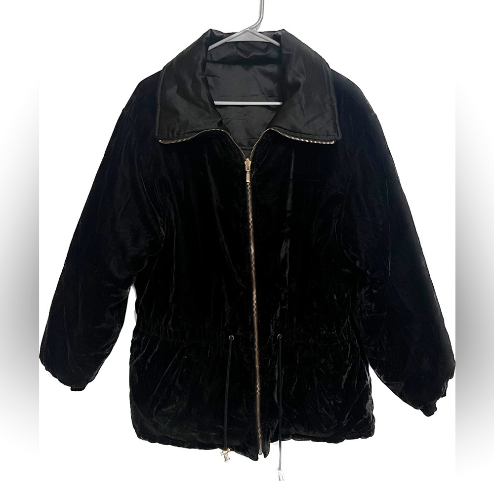 Unlabeled Reversible Black Jacket